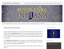 Tablet Screenshot of interestingindiana.com